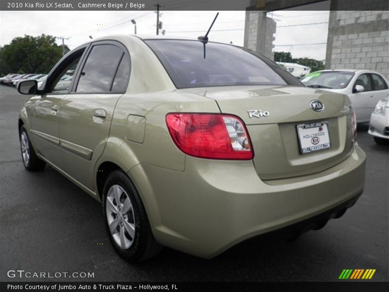 Cashmere Beige / Beige 2010 Kia Rio LX Sedan