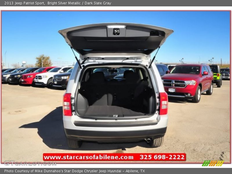 Bright Silver Metallic / Dark Slate Gray 2013 Jeep Patriot Sport