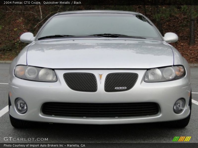 Quicksilver Metallic / Black 2004 Pontiac GTO Coupe