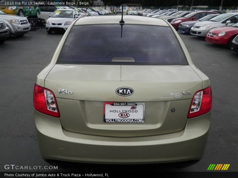 Cashmere Beige / Beige 2010 Kia Rio LX Sedan