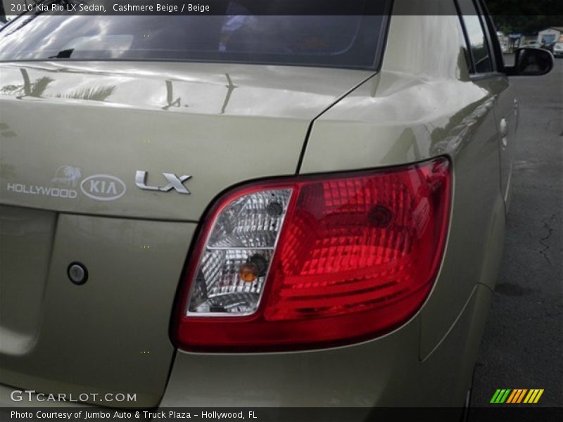 Cashmere Beige / Beige 2010 Kia Rio LX Sedan