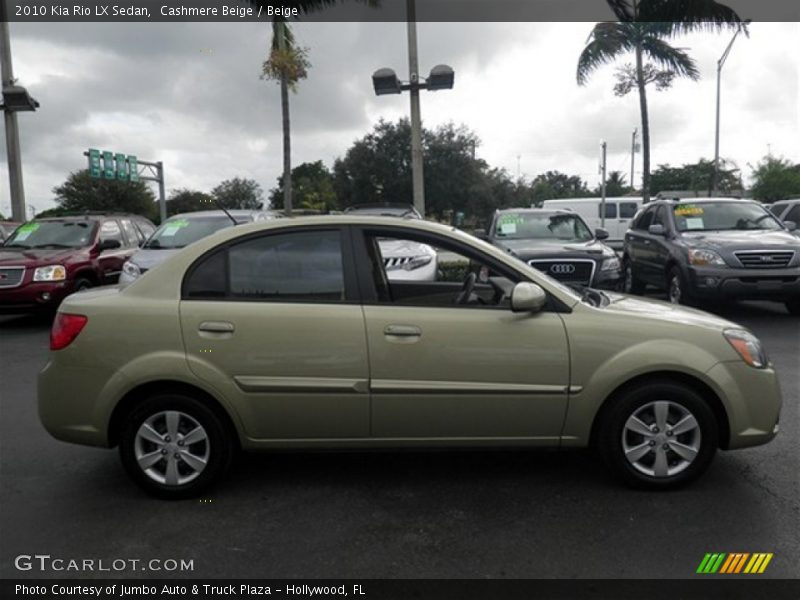 Cashmere Beige / Beige 2010 Kia Rio LX Sedan