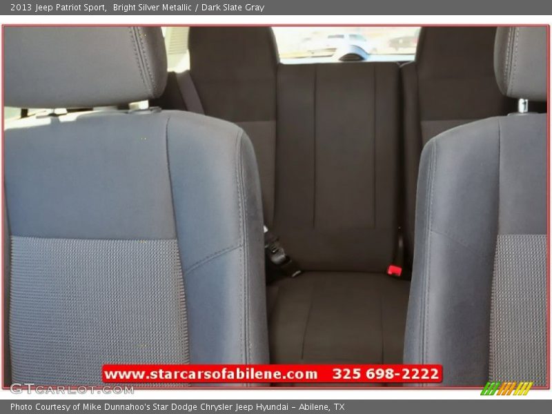 Bright Silver Metallic / Dark Slate Gray 2013 Jeep Patriot Sport