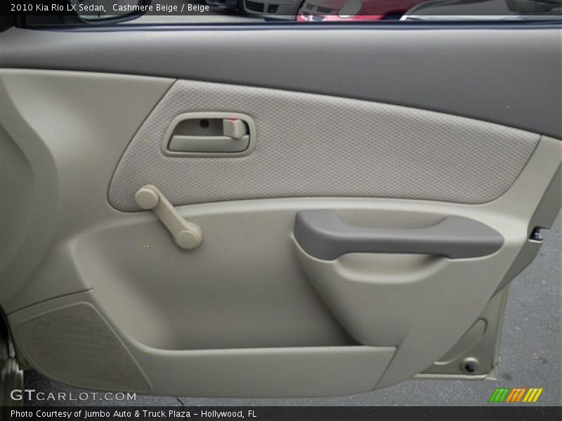 Cashmere Beige / Beige 2010 Kia Rio LX Sedan