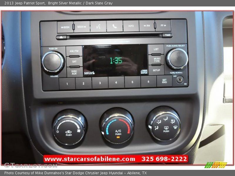 Bright Silver Metallic / Dark Slate Gray 2013 Jeep Patriot Sport