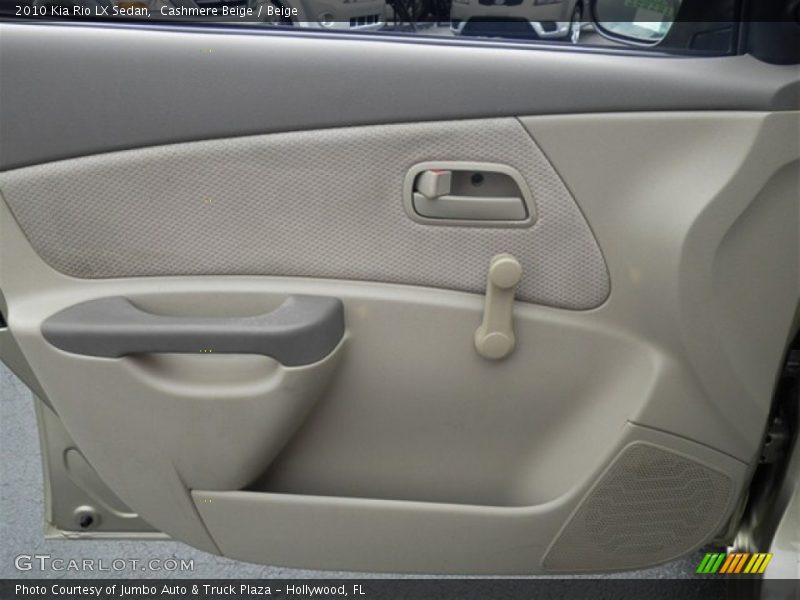 Cashmere Beige / Beige 2010 Kia Rio LX Sedan