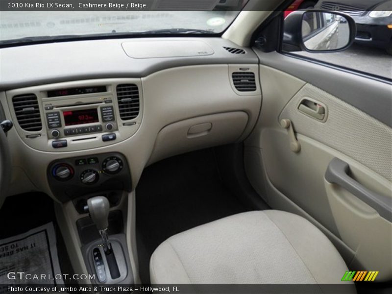 Cashmere Beige / Beige 2010 Kia Rio LX Sedan