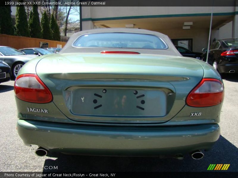 Alpine Green / Oatmeal 1999 Jaguar XK XK8 Convertible