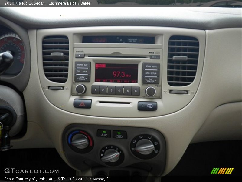 Cashmere Beige / Beige 2010 Kia Rio LX Sedan