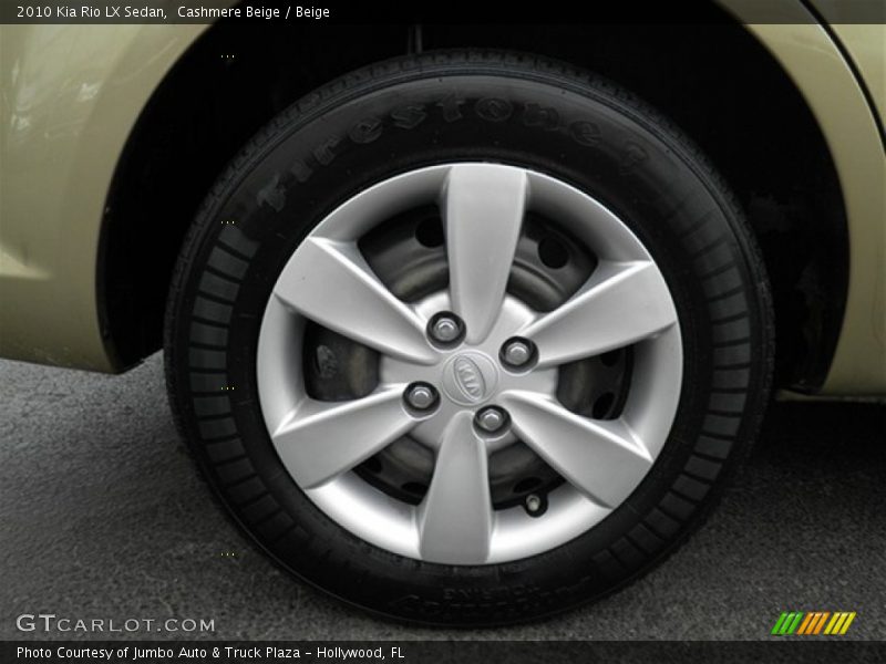 Cashmere Beige / Beige 2010 Kia Rio LX Sedan