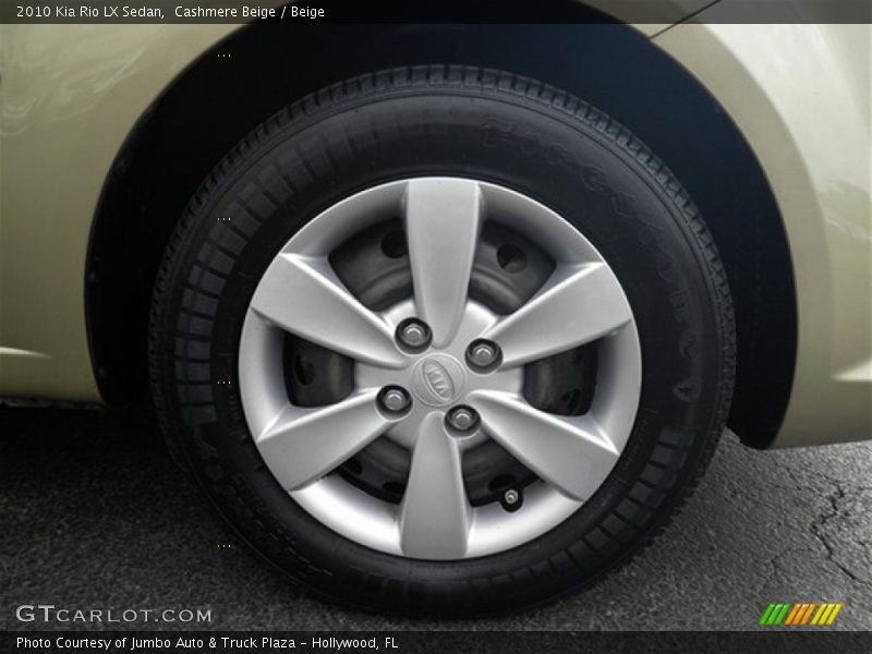 Cashmere Beige / Beige 2010 Kia Rio LX Sedan