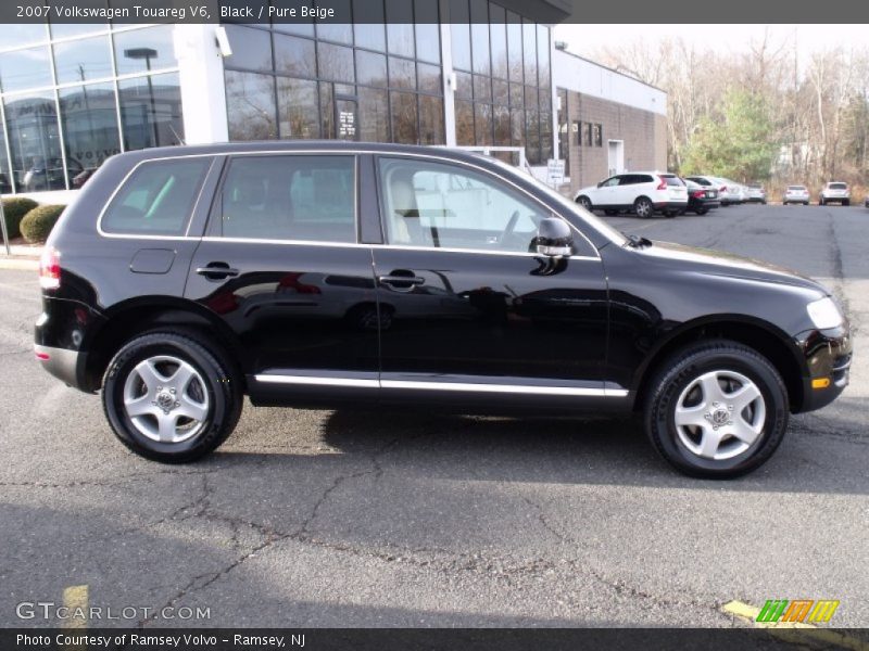 Black / Pure Beige 2007 Volkswagen Touareg V6