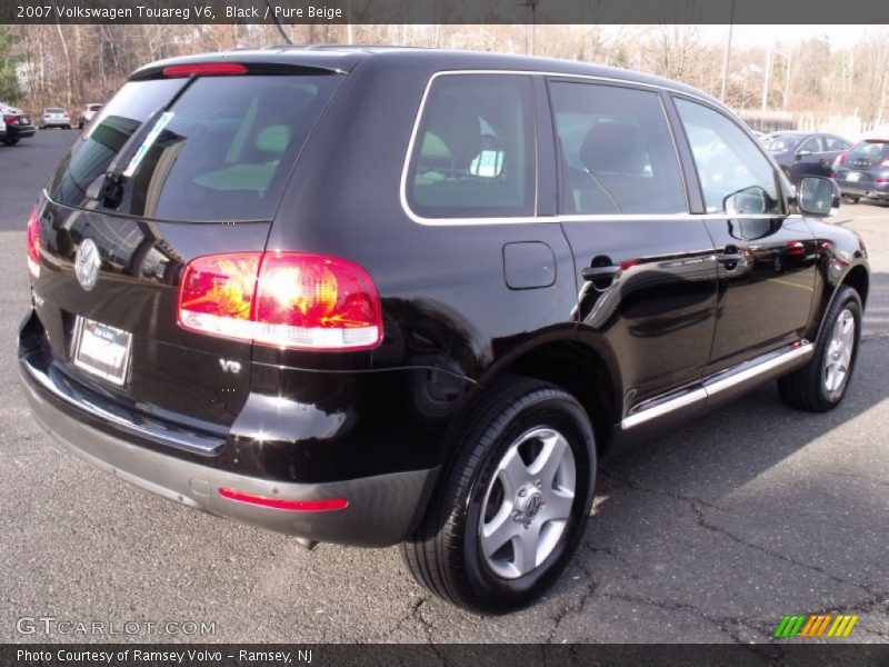 Black / Pure Beige 2007 Volkswagen Touareg V6