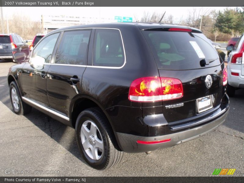 Black / Pure Beige 2007 Volkswagen Touareg V6