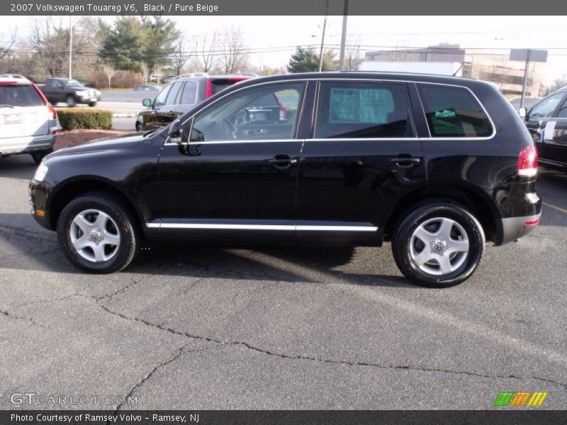 Black / Pure Beige 2007 Volkswagen Touareg V6