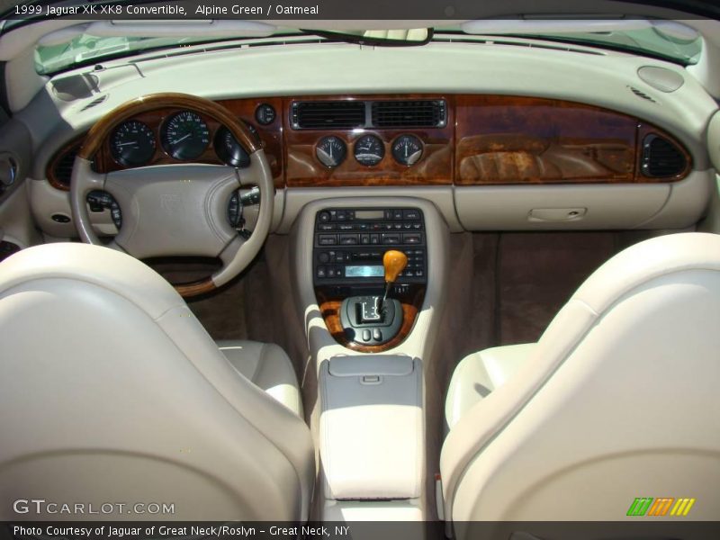 Alpine Green / Oatmeal 1999 Jaguar XK XK8 Convertible