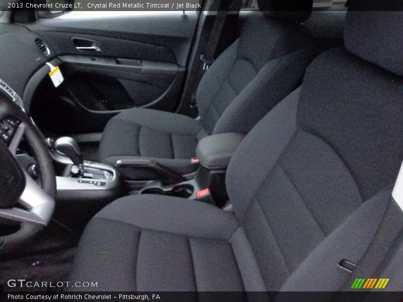 Crystal Red Metallic Tintcoat / Jet Black 2013 Chevrolet Cruze LT