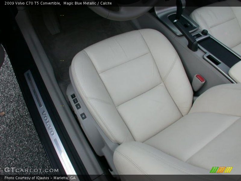 Magic Blue Metallic / Calcite 2009 Volvo C70 T5 Convertible