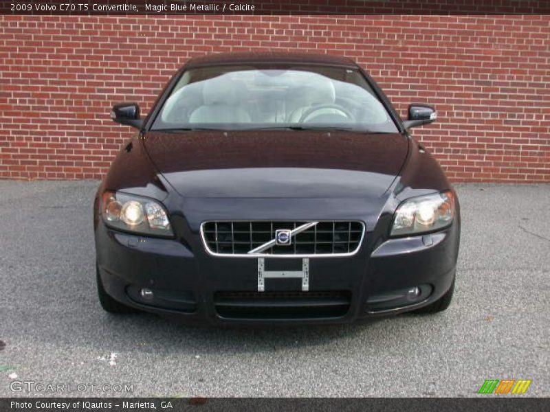 Magic Blue Metallic / Calcite 2009 Volvo C70 T5 Convertible