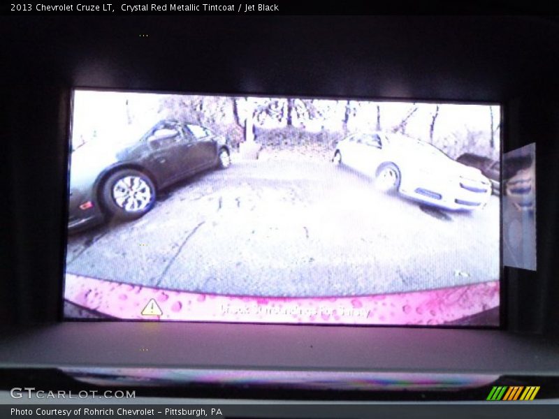 Crystal Red Metallic Tintcoat / Jet Black 2013 Chevrolet Cruze LT