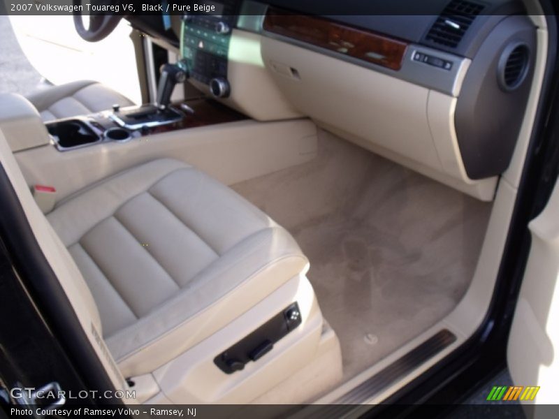 Black / Pure Beige 2007 Volkswagen Touareg V6