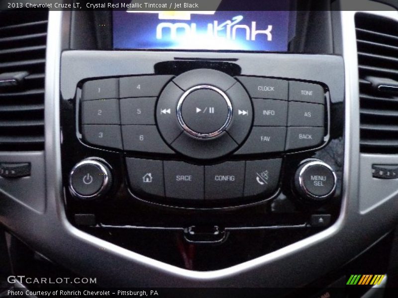 Crystal Red Metallic Tintcoat / Jet Black 2013 Chevrolet Cruze LT