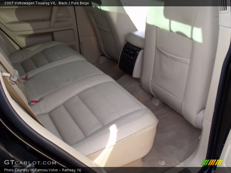 Black / Pure Beige 2007 Volkswagen Touareg V6
