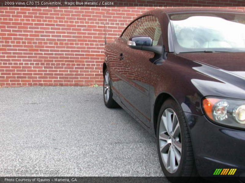 Magic Blue Metallic / Calcite 2009 Volvo C70 T5 Convertible