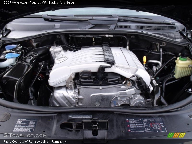Black / Pure Beige 2007 Volkswagen Touareg V6