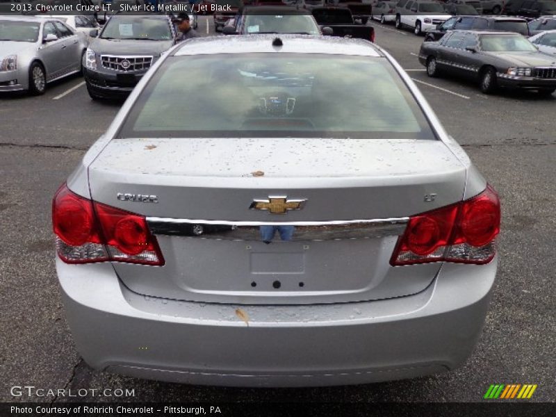 Silver Ice Metallic / Jet Black 2013 Chevrolet Cruze LT
