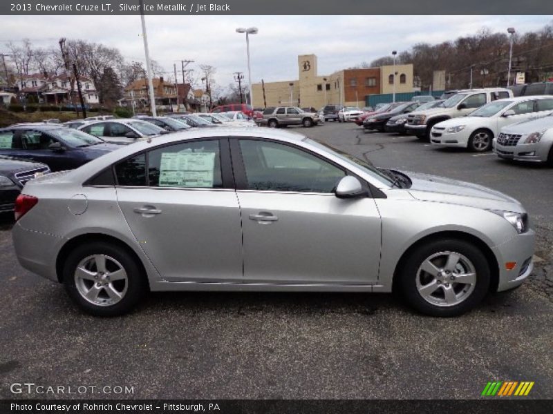 Silver Ice Metallic / Jet Black 2013 Chevrolet Cruze LT