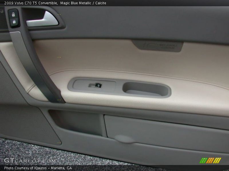 Magic Blue Metallic / Calcite 2009 Volvo C70 T5 Convertible