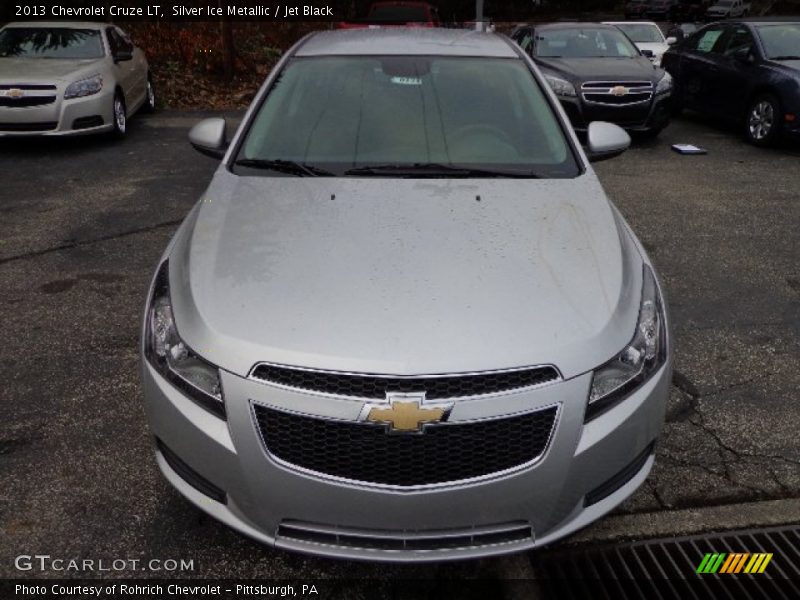 Silver Ice Metallic / Jet Black 2013 Chevrolet Cruze LT