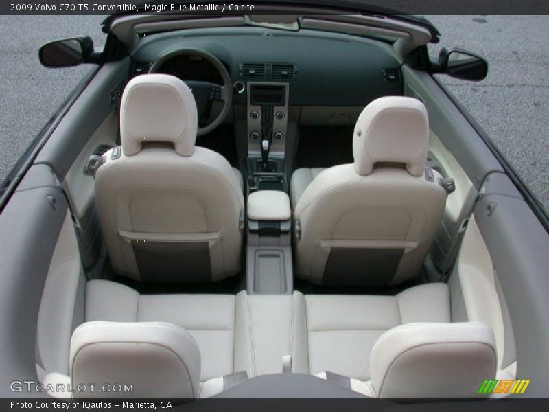 Magic Blue Metallic / Calcite 2009 Volvo C70 T5 Convertible