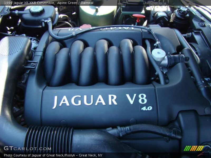 Alpine Green / Oatmeal 1999 Jaguar XK XK8 Convertible