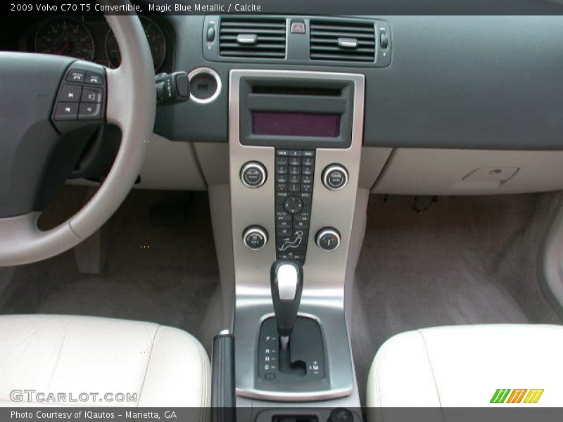 Magic Blue Metallic / Calcite 2009 Volvo C70 T5 Convertible