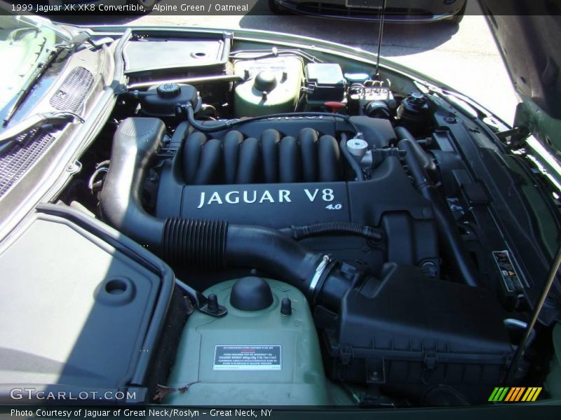 Alpine Green / Oatmeal 1999 Jaguar XK XK8 Convertible