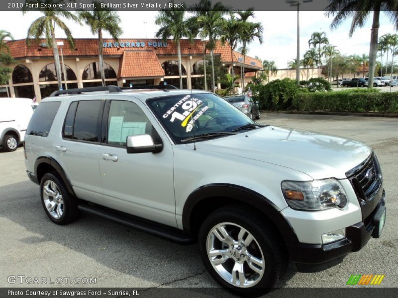  2010 Explorer XLT Sport Brilliant Silver Metallic