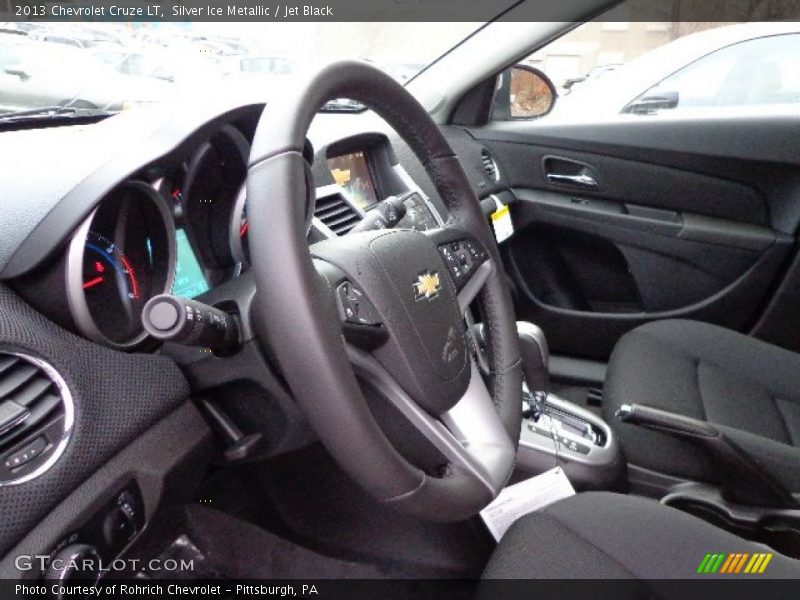 Silver Ice Metallic / Jet Black 2013 Chevrolet Cruze LT