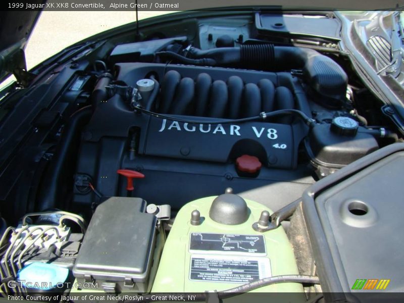 Alpine Green / Oatmeal 1999 Jaguar XK XK8 Convertible