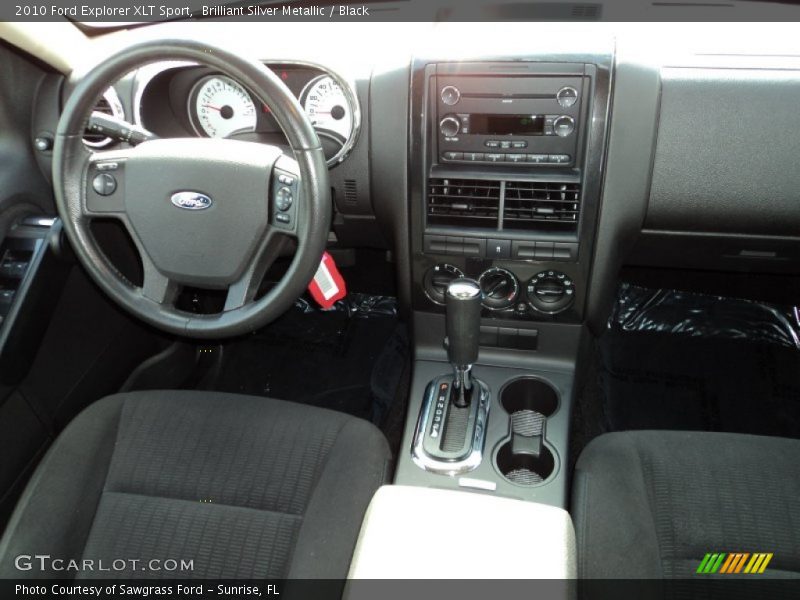 Dashboard of 2010 Explorer XLT Sport