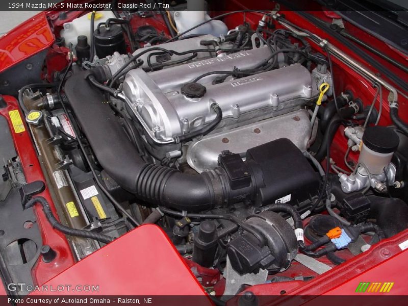 Classic Red / Tan 1994 Mazda MX-5 Miata Roadster