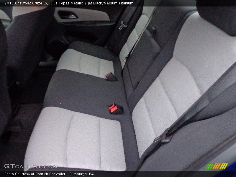 Blue Topaz Metallic / Jet Black/Medium Titanium 2013 Chevrolet Cruze LS