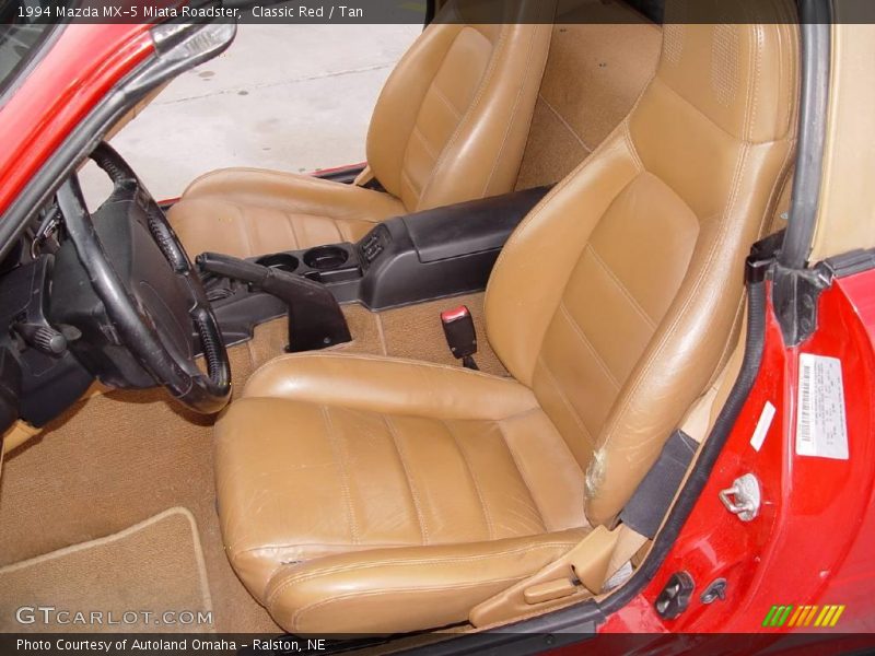Classic Red / Tan 1994 Mazda MX-5 Miata Roadster