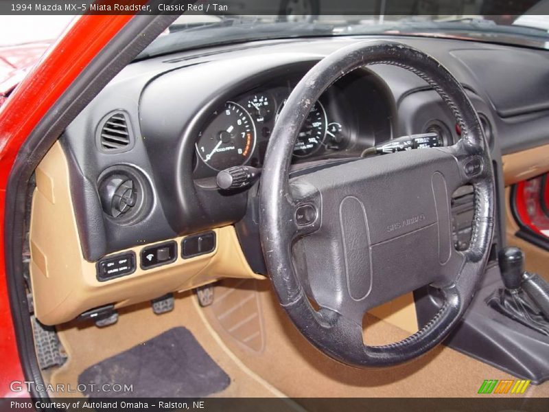 Classic Red / Tan 1994 Mazda MX-5 Miata Roadster