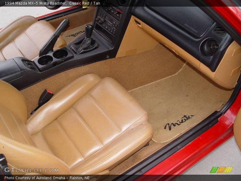 Classic Red / Tan 1994 Mazda MX-5 Miata Roadster