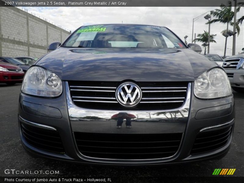 Platinum Grey Metallic / Art Gray 2007 Volkswagen Jetta 2.5 Sedan