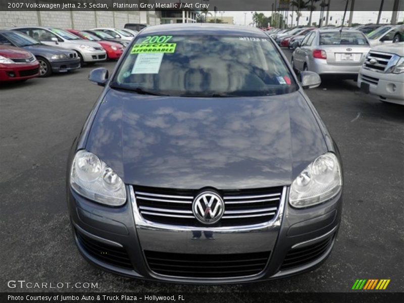 Platinum Grey Metallic / Art Gray 2007 Volkswagen Jetta 2.5 Sedan