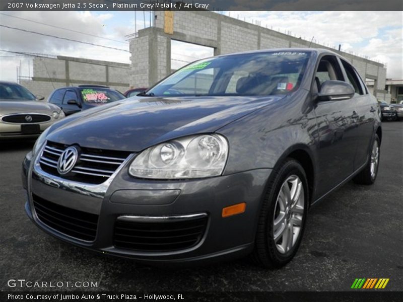 Platinum Grey Metallic / Art Gray 2007 Volkswagen Jetta 2.5 Sedan