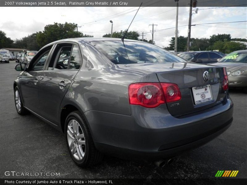 Platinum Grey Metallic / Art Gray 2007 Volkswagen Jetta 2.5 Sedan